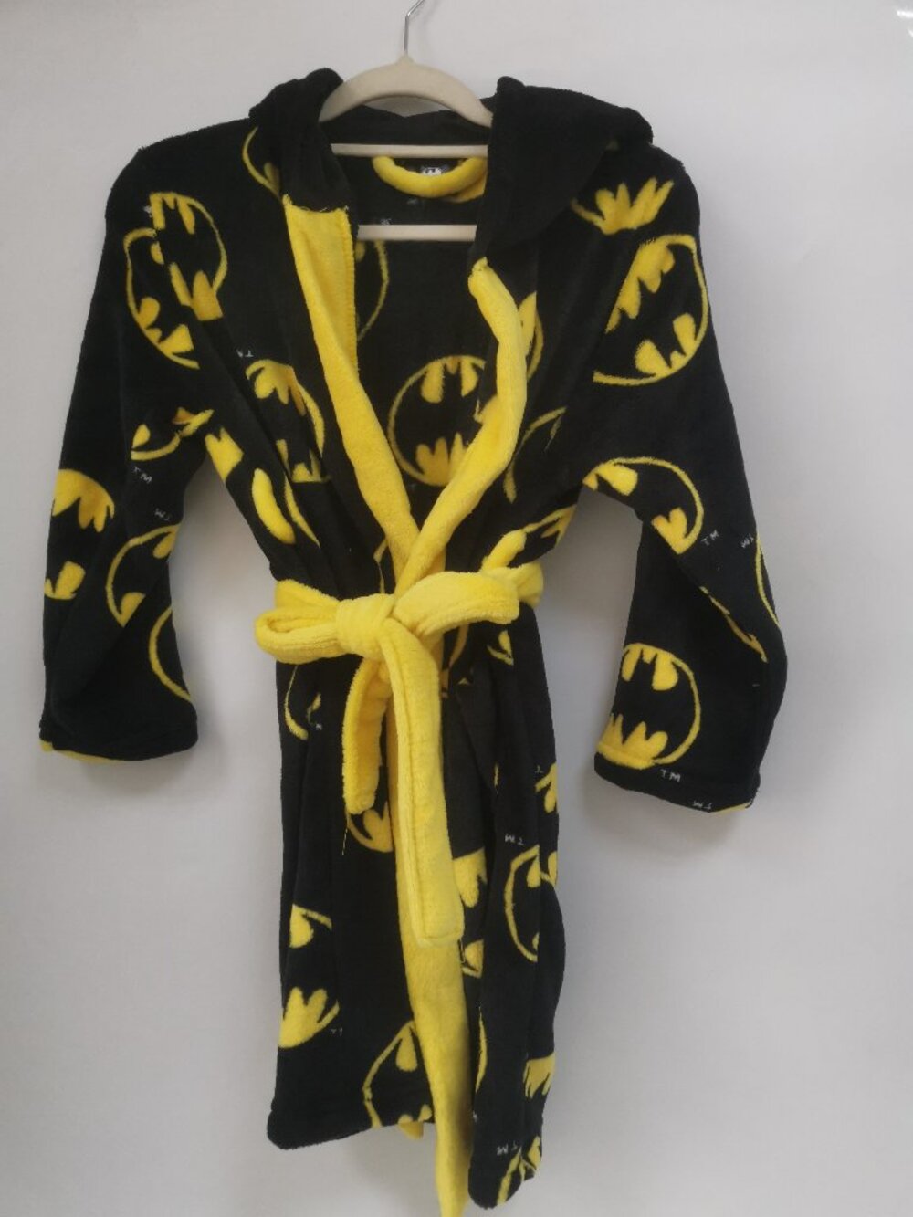 BATMAN Kids Bathrobe Pajamas Cute Loungewear for Autumn & Winter